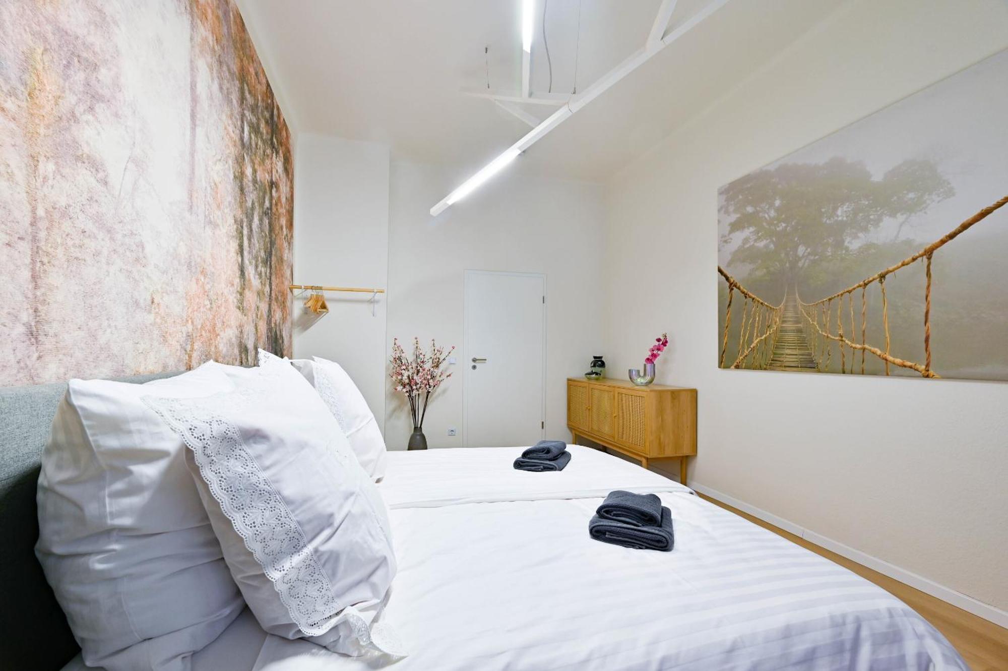 Apartament Premium Quartier Clara , Karl Und Fritz Auf Dem Kassberg Mit Eigenem Stellplatz Chemnitz Pokój zdjęcie